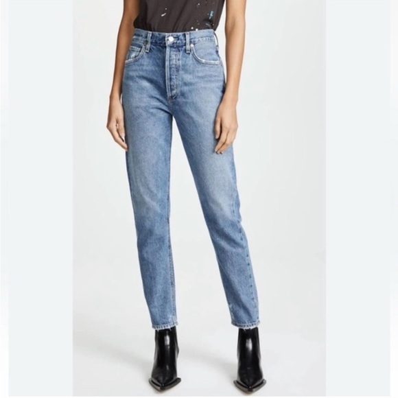 Agolde Denim - Agolde Light Blue Denim Jeans